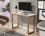 Imagem de mesinha mdf home office pes de madeira branco