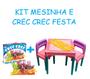 Imagem de Mesinha Tritec P/ Crianças Com Letras E Número Com Kit Festa