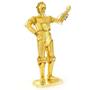 Imagem de Metal Earth Star Wars - C-3PO em Ouro - Brinquedo Modelo Montável