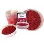 Imagem de Metal Flake Glitter Flocado Encapsulado Unhas Hexagonal Vermelho 28 Gramas - Altezza