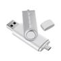 Imagem de Metal OTG USB Memory Stick, Tipo C Pen, Flash Drive, 2 em 1, 4GB, 8GB, 32GB, 64GB, 128GB