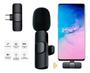 Imagem de Mic Lapela Sem Fio p/ Celular - 20m Alcance - LED