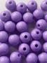 Imagem de Miçanga Bola Roxo 4mm/ aprox.2500peças - 50g