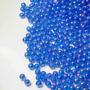 Imagem de Miçanga Bolinha de Sabão/ azul royal 6mm - Aprox. 4500 peças- 500g