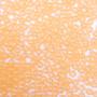 Imagem de Miçanga Passante Bola Lisa Plástico Laranja Transparente 6mm 100pçs 15g