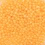 Imagem de Miçanga Passante Bola Lisa Plástico Laranja Transparente 6mm 100pçs 15g