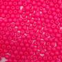 Imagem de Miçanga Passante Bola Lisa Plástico Rosa Neon 6mm 1000pçs 150g