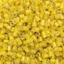 Imagem de Miçanga Passante Vidrilho Amarelo Ouro 4mm 500pçs 50g