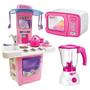 Imagem de Micro-ondas Brinquedo Infantil + Big Cozinha Liquidificador