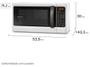 Imagem de Micro-ondas Continental 34L MC34B Branco