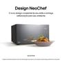 Imagem de Micro-ondas de Mesa LG Neochef Grill 30 Litros Espelhado WIFI Scan To Cook - MG3097NR
