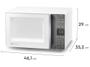 Imagem de Micro-ondas Electrolux 23L Branco Efficient ME23B