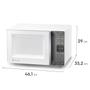 Micro-ondas Electrolux Efficient 23 Litros Branco ME23B 220V Imagem de Micro-ondas Electrolux Efficient 23 Litros Branco ME23B 220V