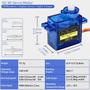 Imagem de Micro Servo Motor SG90 9g Miuzei com Engrenagem de Metal (Pacote com 10) - Ideal para Arduino