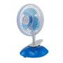 Imagem de Micro Ventilador 20cm Branco/Azul 220V