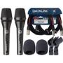 Imagem de Microfone Akg P3s 2 Uni + 2 Espumas + 2 Cabos Xlr Xlr