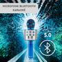 Imagem de Microfone Bluetooth Karaokê Sem Fio Infantil Muda Voz Música