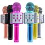 Imagem de Microfone Bluetooth Karaokê Sem Fio Recarregável Rosa