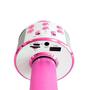 Imagem de Microfone Bluetooth Karaokê Sem Fio Recarregável Rosa Pink - Booglee