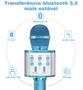 Imagem de Microfone Bluetooth Karaoke Sem Fio Youtuber Reporter Cores