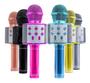 Imagem de Microfone Bluetooth Karaoke Sem Fio Youtuber Reporter Cores