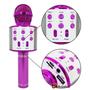 Imagem de Microfone Bluetooth Sem Fio Spring Karaokê Kids SPK-015 Rosa
