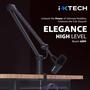 Imagem de Microfone Boom Arm IXTECH Elegance - Com Suporte de Mesa