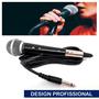 Imagem de Microfone Com Fio Dinâmico Excelente Reprodução de Voz  para Músicos, Karaoke, Palestras MT1012