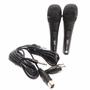 Imagem de Microfone Com Fio Duplo Profissional Modelo KP-M0015 - Knup