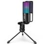 Imagem de Microfone com Fio Fifine K669PRO3 - USB/ Type-C - Condensador Cardioide - RGB - Preto