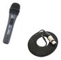 Imagem de Microfone Com Fio Profissional Karaoke Igreja Devox Dx38 Nfe