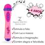 Imagem de Microfone Com Oculos Pop Star Brinquedo Brincadeira Infantil - Art Brink