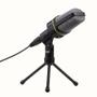 Imagem de Microfone Condensador Multimídia Para Pc Gravar Video Youtuber Com Tripe QY-930