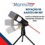 Imagem de Microfone Condensador Omnidirecional Redução De Ruído Com Tripé