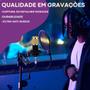 Imagem de Microfone Condensador Profissional BM800 Captação de Áudio Clara Sem Ruídos Unidirecional Para Música, Podcast, Rádio
