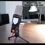 Imagem de Microfone Condensador Sf-666 Com Suporte De Mesa E Fio De 2M