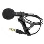 Imagem de Microfone De Lapela Com Entrada P2 Grave Audio