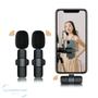 Imagem de Microfone de Lapela Duplo Lightning Plug Audio