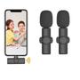 Imagem de Microfone de Lapela Duplo Lightning Plug Audio