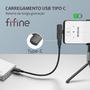 Imagem de Microfone de Lapela sem fio Fifine M6 para celular Android