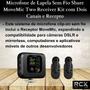 Imagem de Microfone de Lapela Sem Fio Shure MoveMic Two Receiver Kit com Dois Canais e Receptor