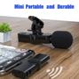 Imagem de Microfone de Lapela Sem Fio Wireless Para Celular Smartphone Android Usb C Type C Profissional Gravação de Vídeo Clip-on