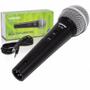 Imagem de Microfone De Mão Multifuncional Com Fio Sv100 Preto Shure
