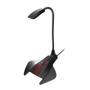 Imagem de Microfone de Mesa Gamer com Base e Alta Sensibilidade C3 Tech Gaming MI-G10BK
