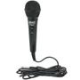 Imagem de Microfone Dinâmico com Fio P10 P2 Cabo 2,8 Metros para Karaokê e Caixa de Som Knup KP-M0011 Preto