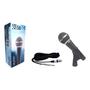 Imagem de Microfone Dinâmico Leson LS58 com Cabo XLR P10 3 Metros para Voz Locução Apresentação e Música ao Vivo