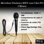 Imagem de Microfone Dinâmico MXT com Cabo P10 3 Metros