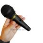 Imagem de Microfone Dinâmico Profissional com fio 2.5M para Karaokê Tomate