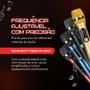 Imagem de Microfone Duplo Profissional Sem Fio Karaoke Bateria Dinâmico Com Espuma