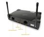 Imagem de Microfone Duplo S/ Fio Uhf Wireless Profissional Le 906